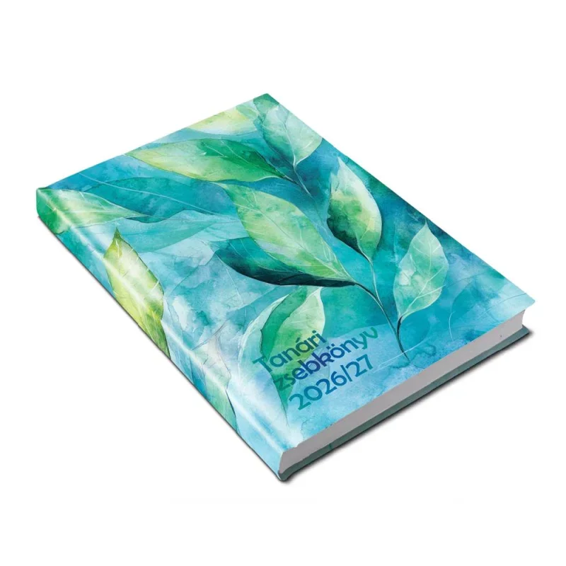 5311-69 Reálszisztéma Tanári zsebkönyv 2026/2027 heti beosztású naptár, levelek