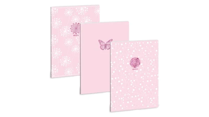 Ars Una A4 extra kapcsos füzet vonalas Pink Spring (5242) 22