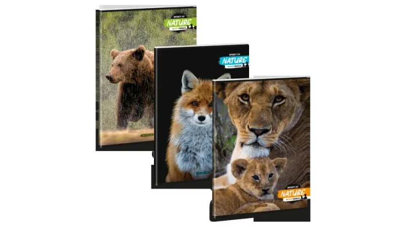 53114228 Ars Una A4 extra kapcsos füzet vonalas Spirit of Nature (5422) 24