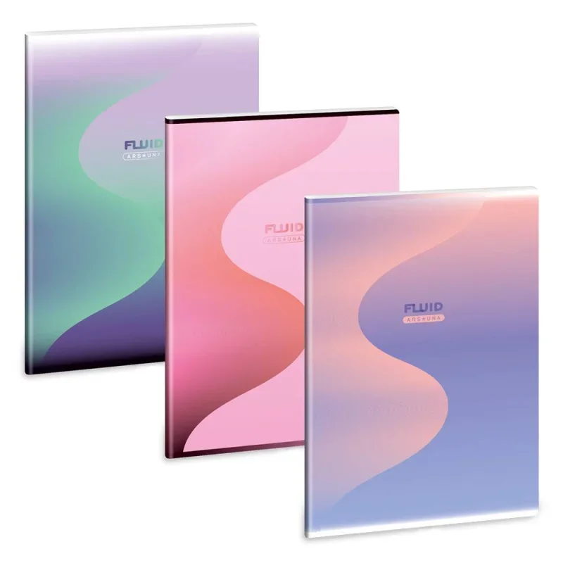 Ars Una A4 extra kapcsos füzet-vonalas Fluid (5445) 24