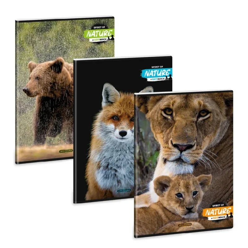 Ars Una A4 extra kapcsos füzet négyzethálós Spirit of Nature (5422) 24