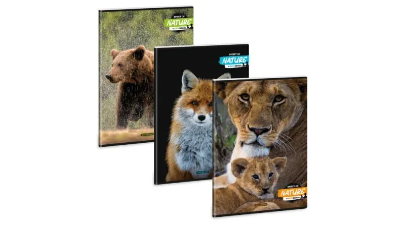 Ars Una A4 extra kapcsos füzet négyzethálós Spirit of Nature (5422) 24