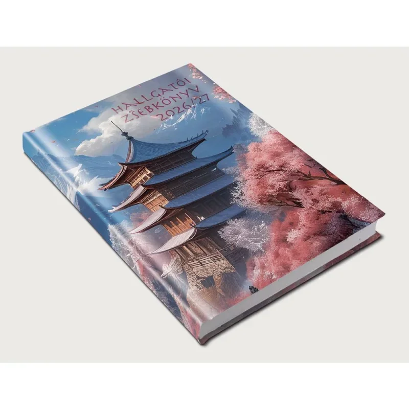 5319-61 Reálszisztéma Hallgatói zsebkönyv 2026/2027 heti beosztású naptár, pagoda