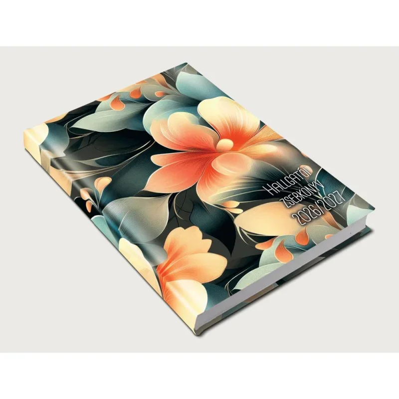 5319-62 Reálszisztéma Hallgatói zsebkönyv 2026/2027 heti beosztású naptár, akvarell