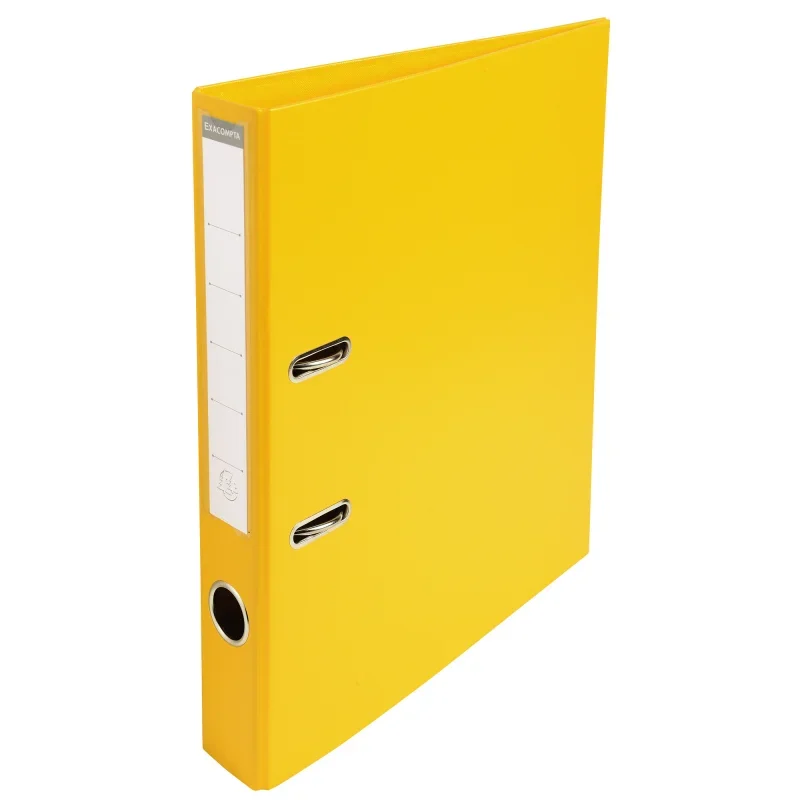 Exacompta PVC iratrendező (A4, 5 cm, 2 gyűrűs) sárga