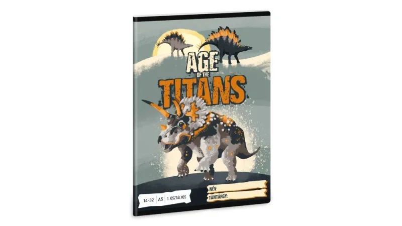 Ars Una 1432, I. oszt. A5 füzet Age of the Titans (5261) 23