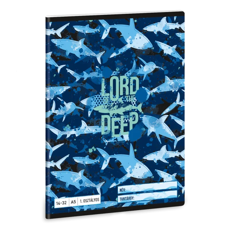 Ars Una 1432, I. oszt. A5 füzet Lord of the Deep (5337) 24