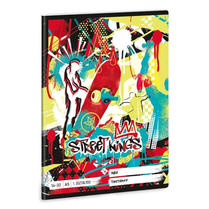 Ars Una 1432, I. oszt. A5 füzet Street Kings (5357) 24