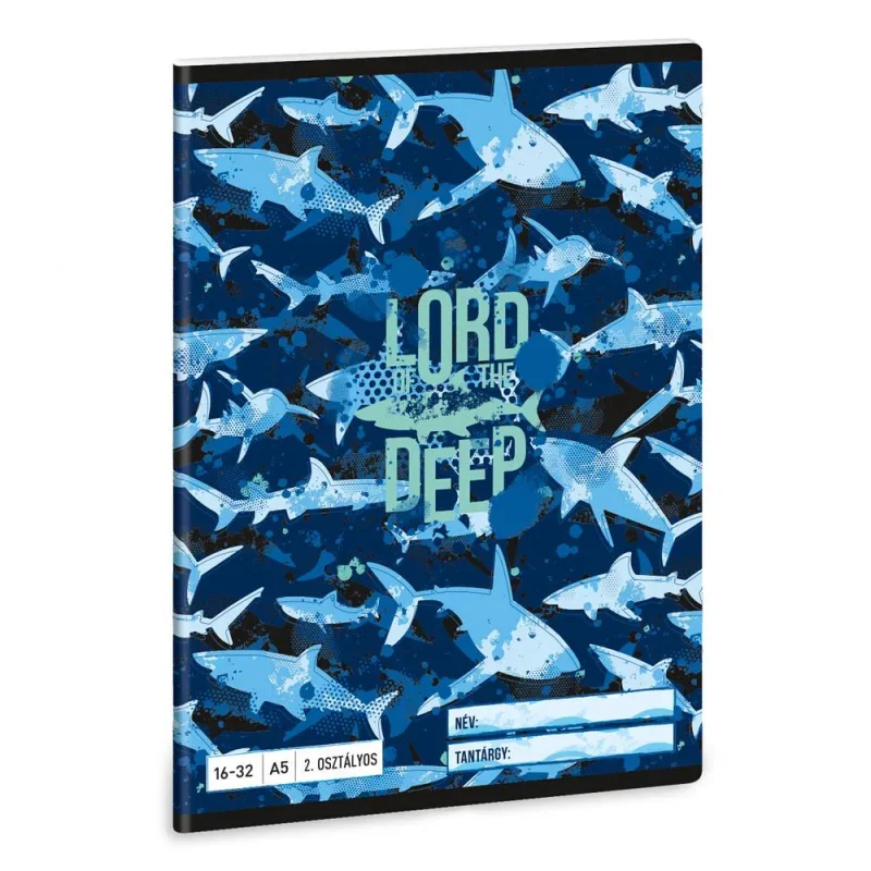 53593375 Ars Una 1632, II. oszt. A5 füzet Lord of the Deep (5337) 24