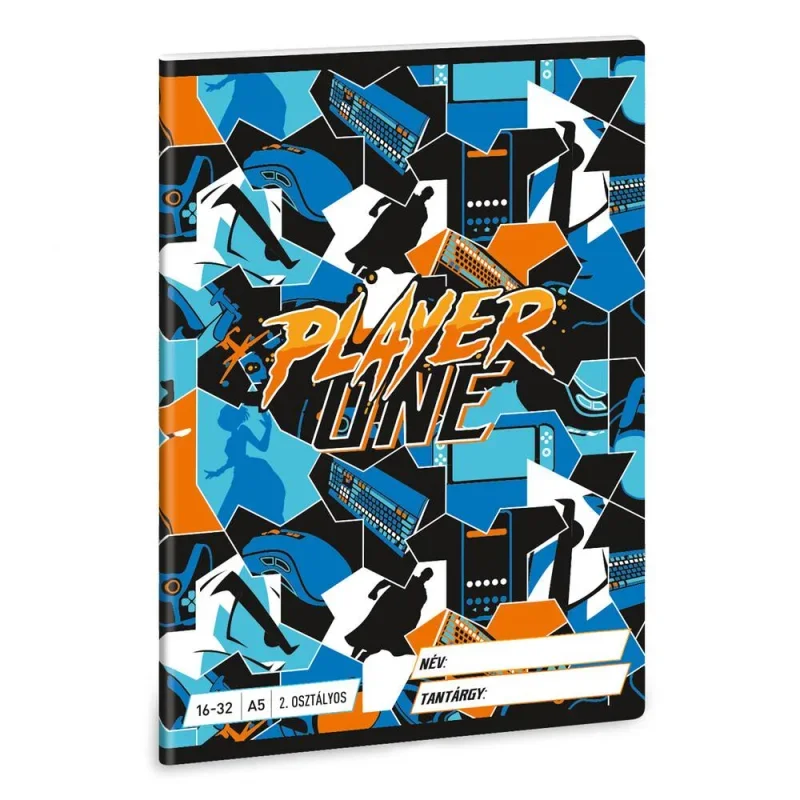 Ars Una 1632, II. oszt. A5 füzet Player One (5353) 24