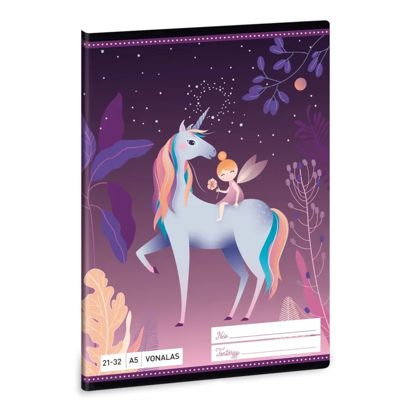53620453 Ars Una 2132, A5 füzet vonalas Magic Forest (5045) 21