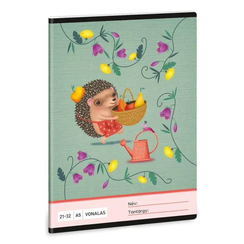 53623492 Ars Una 2132, vonalas A5 füzet Apple Pie (5349) 24