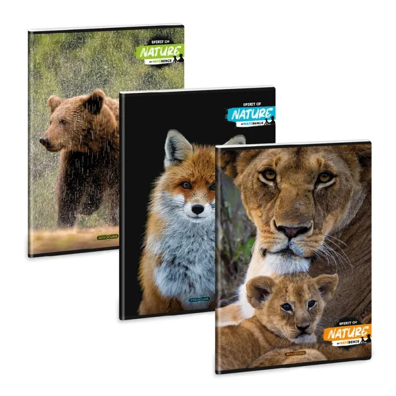 53804228 Ars Una A4 extra kapcsos füzet sima Spirit of Nature (5422) 24
