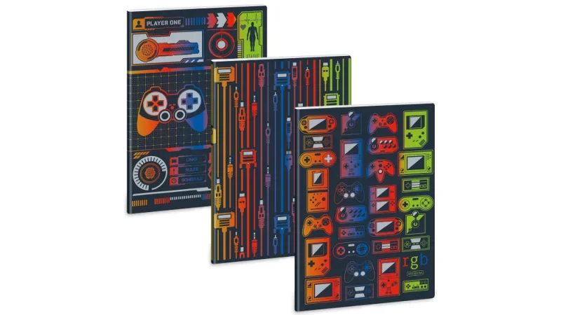 Ars Una A4 extra kapcsos füzet, sima RGB (5485) 25
