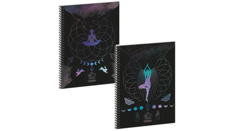 Ars Una A4 spirálfüzet, vonalas Mystic Constellation (5491) 25