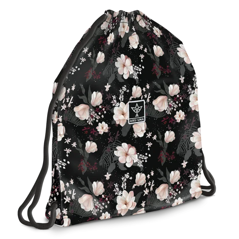 Ars Una tornazsák-tinédzser Flowery black (5374) 24