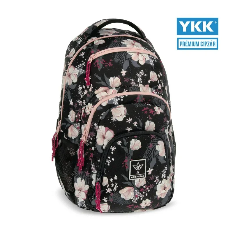 Ars Una hátizsák AU-2 Flowery black (5374) 24