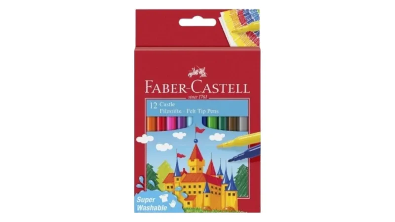 Faber-Castell Filctoll készlet 12db-os kastélyos