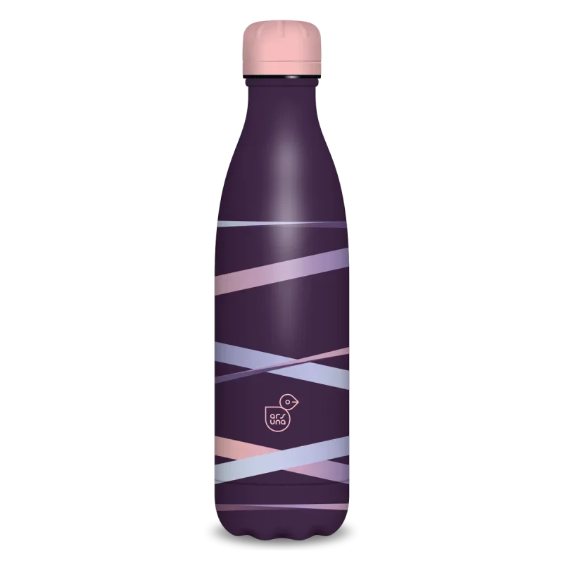 Ars Una Duplafalú fémkulacs (500ml) Ribbon-purple (5168) 22