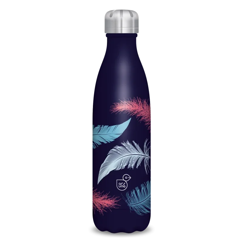 Ars Una Duplafalú fémkulacs (500ml) Feather-dark (5170) 22