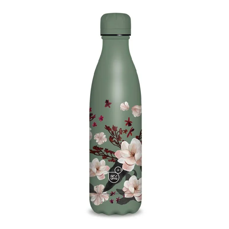 Ars Una duplafalú fémkulacs (500ml) Flowery pink (5375) 24