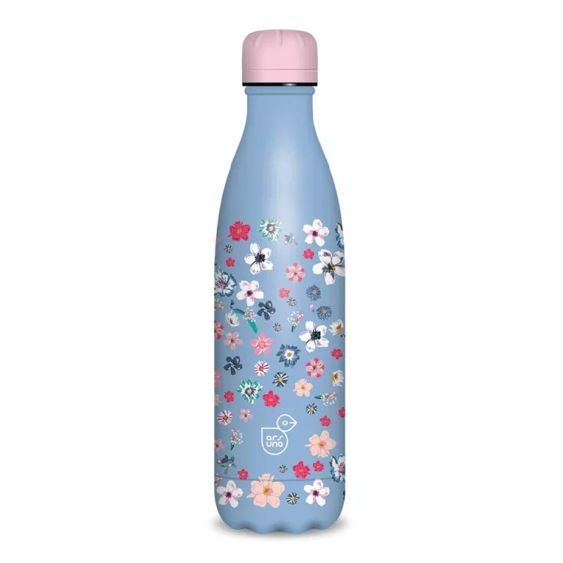 Ars Una duplafalú fémkulacs (500ml) Pearl Blossom blue (5376) 24