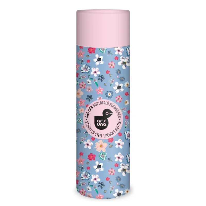 Ars Una duplafalú fémkulacs (500ml) Pearl Blossom blue (5376) 24