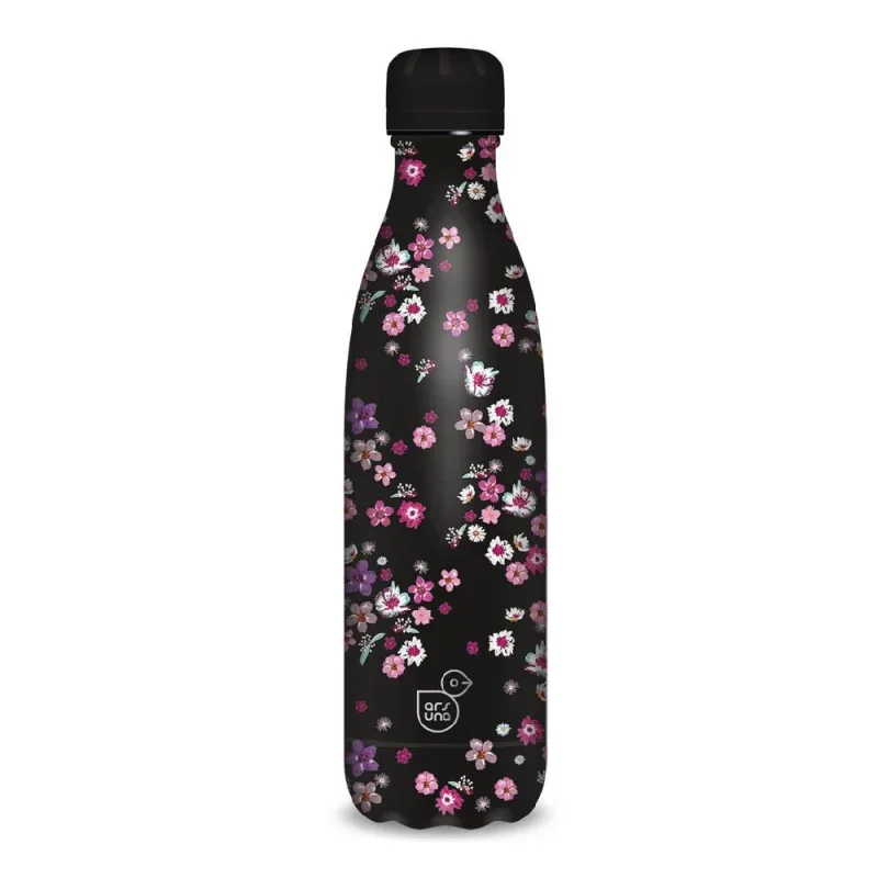 Ars Una duplafalú fémkulacs (500ml) Pearl Blossom black (5377) 24