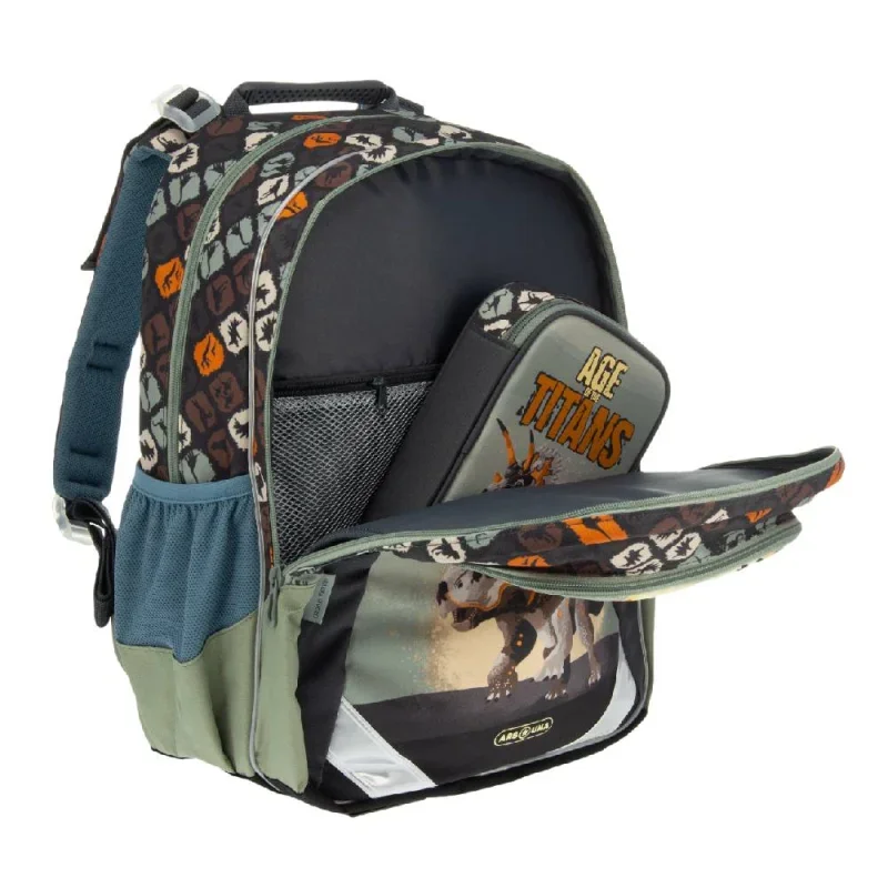 56172614 Ars Una ergo-fit iskolatáska Age of the Titans (5261) 23