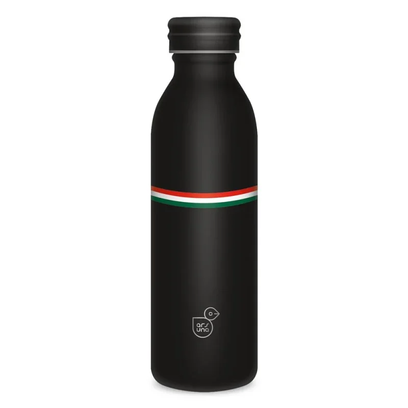Ars Una duplafalú fémkulacs (600ml) Flag-black (5399) 24