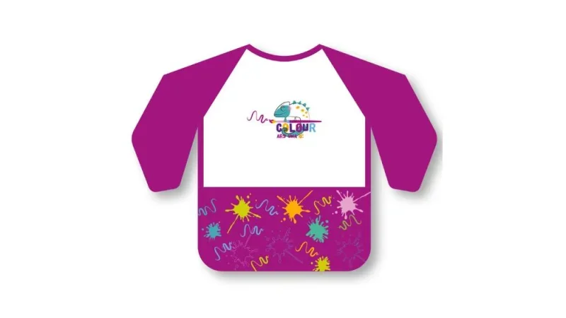 Ars Una festőkötény Pink Splash (5417) 24