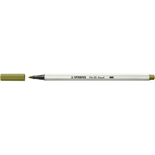 Stabilo Pen 68 brush ecsetfilc sárzöld