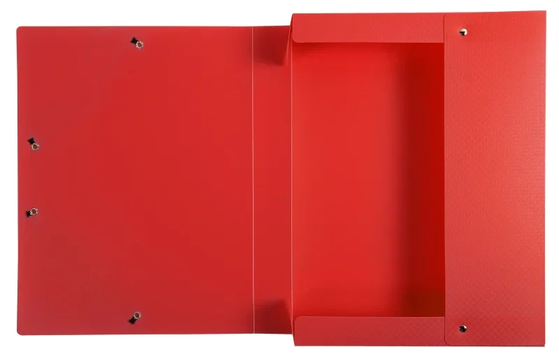 Exacompta füzetbox, PP, A4, 40mm, piros