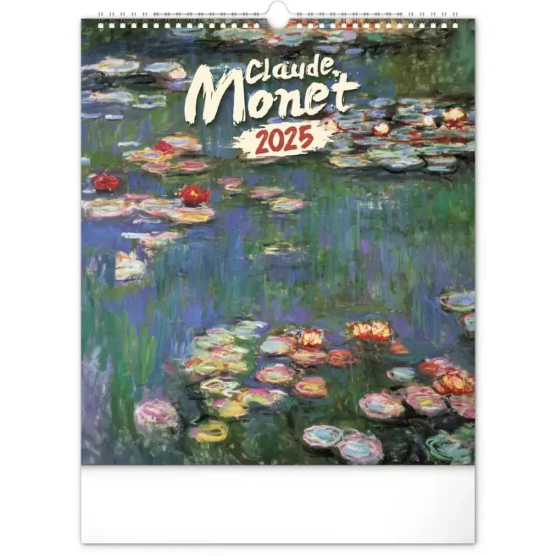 Reálszisztéma Falinaptár Claude Monet 30 × 34 cm (2025)