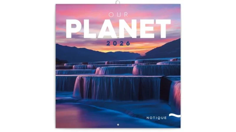 6097-OP Reálszisztéma Lemeznaptár Our Planet 30 x 30 cm (2026)
