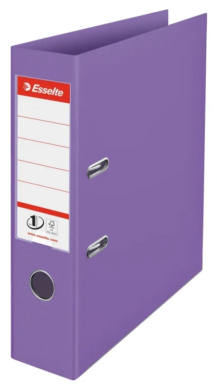 Esselte Colour Breeze No.1 STANDARD iratrendező 75mm, levendula