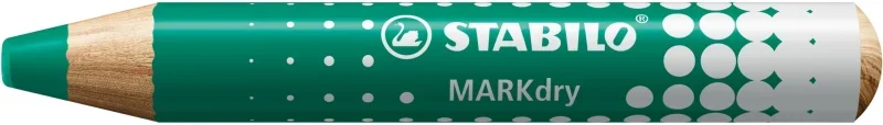 STABILO MARKdry vastag színes jelölő ceruza, whiteboard táblákhoz és flipchartokhoz zöld