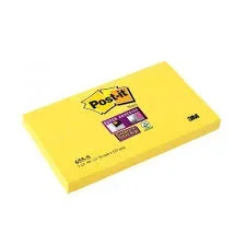 3M Post-it Super Sticky öntapadós jegyzettömb (127x76mm, 90lap) nárcisz sárga, 7100103158