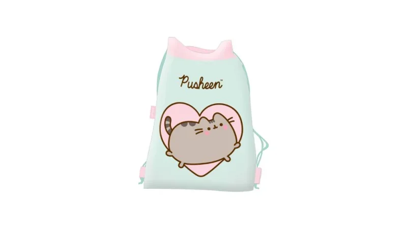 Majewski tornazsák, mentazöld, Pusheen (5)
