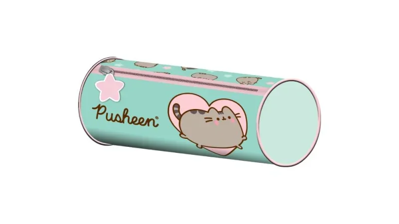 Majewski ceruzatartó, mentazöld, Pusheen (5)