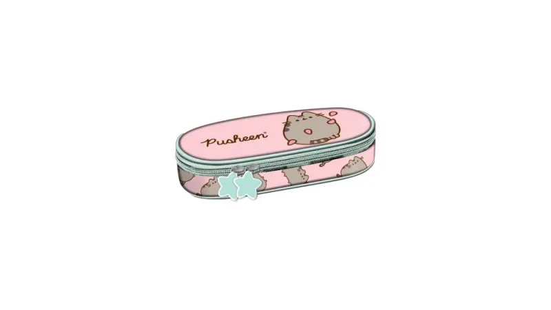 Majewski tolltartó, fekete, rózsaszín, Pusheen (5)