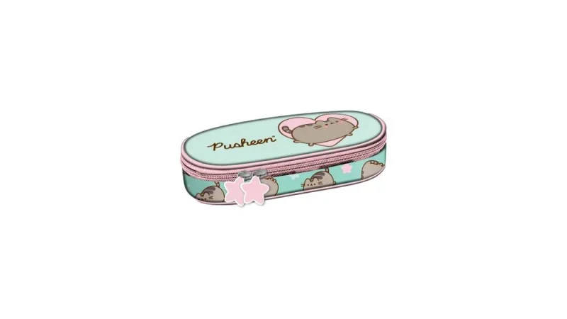 Majewski tolltartó, fekete, mentazöld, Pusheen (5)