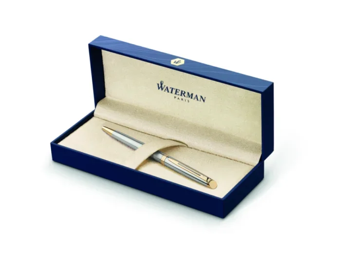 Waterman hemisphere golyóstoll rozsdamentes acél, arany klipsz s0920370