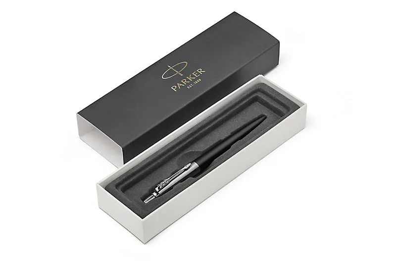 Parker Jotter Royal Golyóstoll BOND STREET Fekete, Ezüst klipsz 1953184