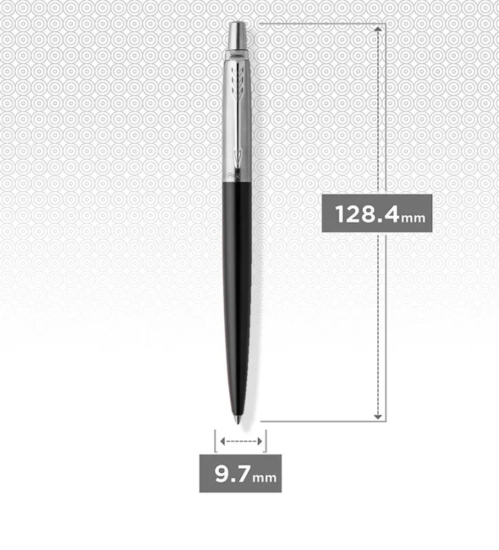 Parker royal jotter golyóstoll bond street fekete, ezüst klipsz 1953184