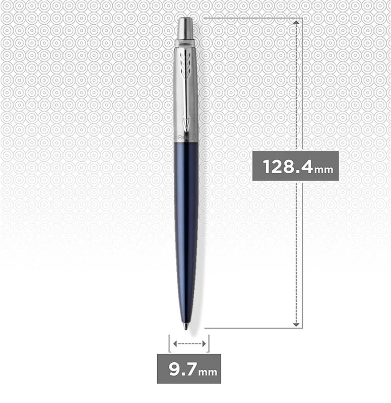 Parker royal jotter golyóstoll royal kék, ezüst klipsz 1953186