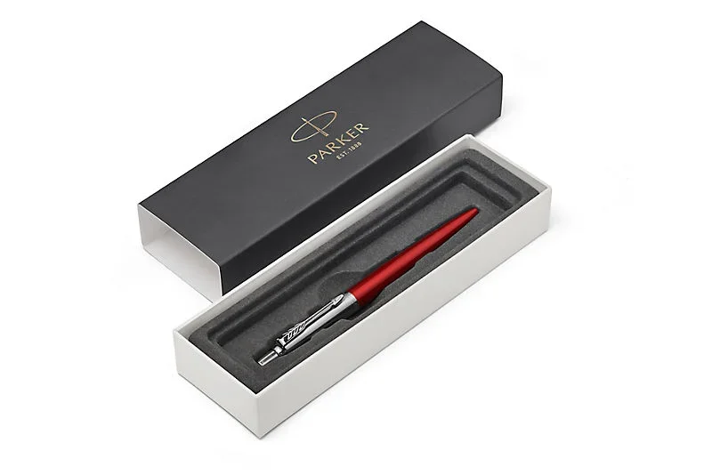 Parker Jotter Royal Golyóstoll KENSINGTON PIROS, Ezüst klipsz 1953187