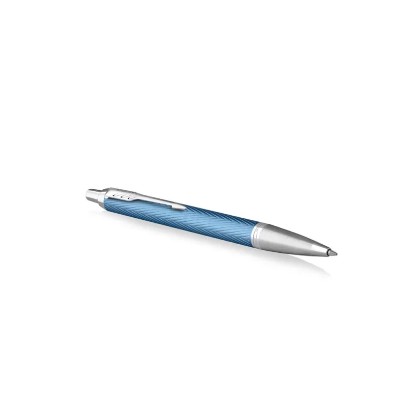 Parker royal im premium golyóstoll kékes-szürke cizellált, ezüst klipsz 2143645