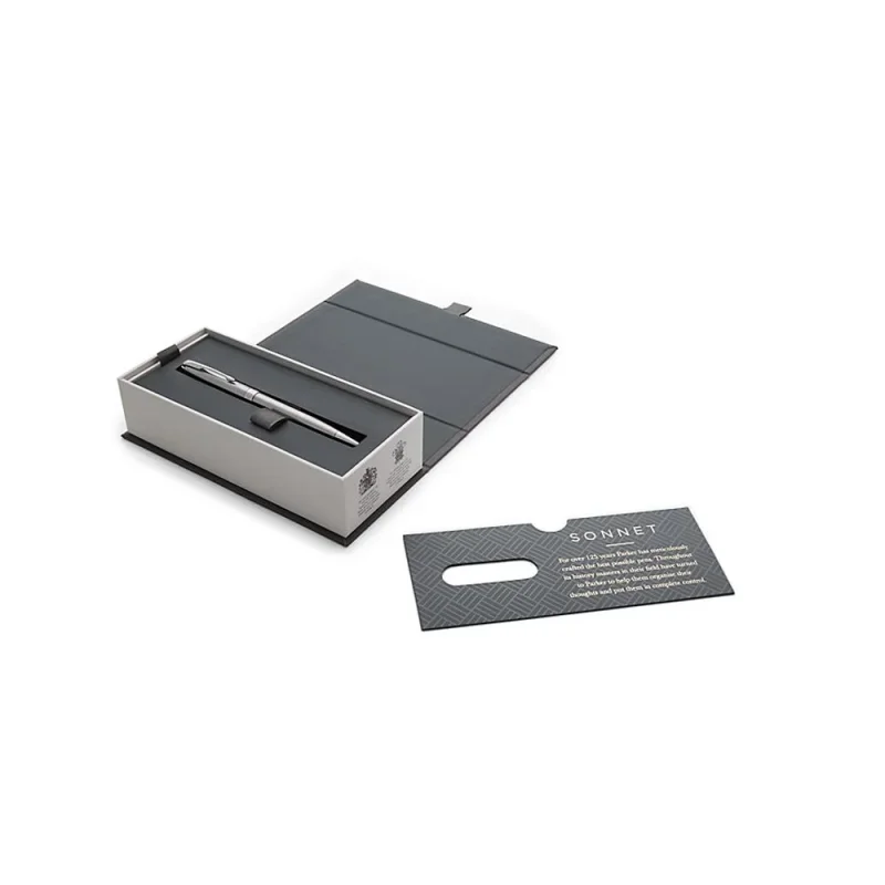 Parker royal sonnet golyóstoll rozsdamentes acél, ezüst klipsz 1931512