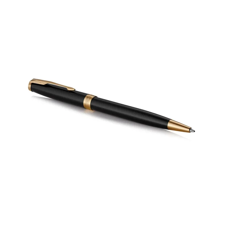Parker royal sonnet golyóstoll fekete, arany klipsz 1931497